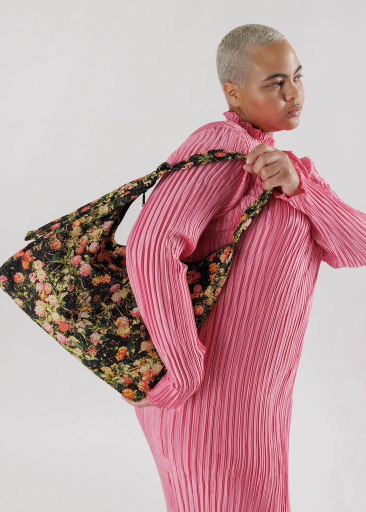 Nylon Shoulder Bag - Lantana