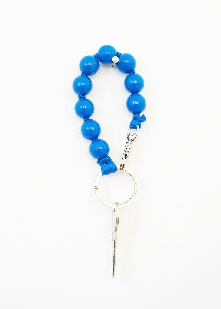 Big Perlen Short Keyholder - Blue & Blue
