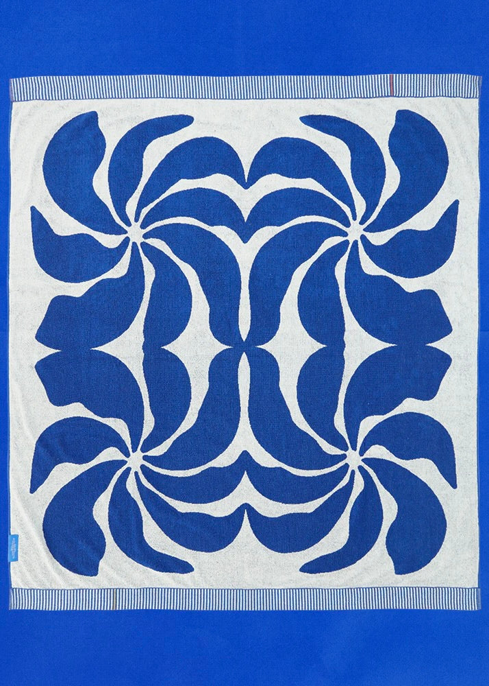 Lagos Towel - Sea Blue