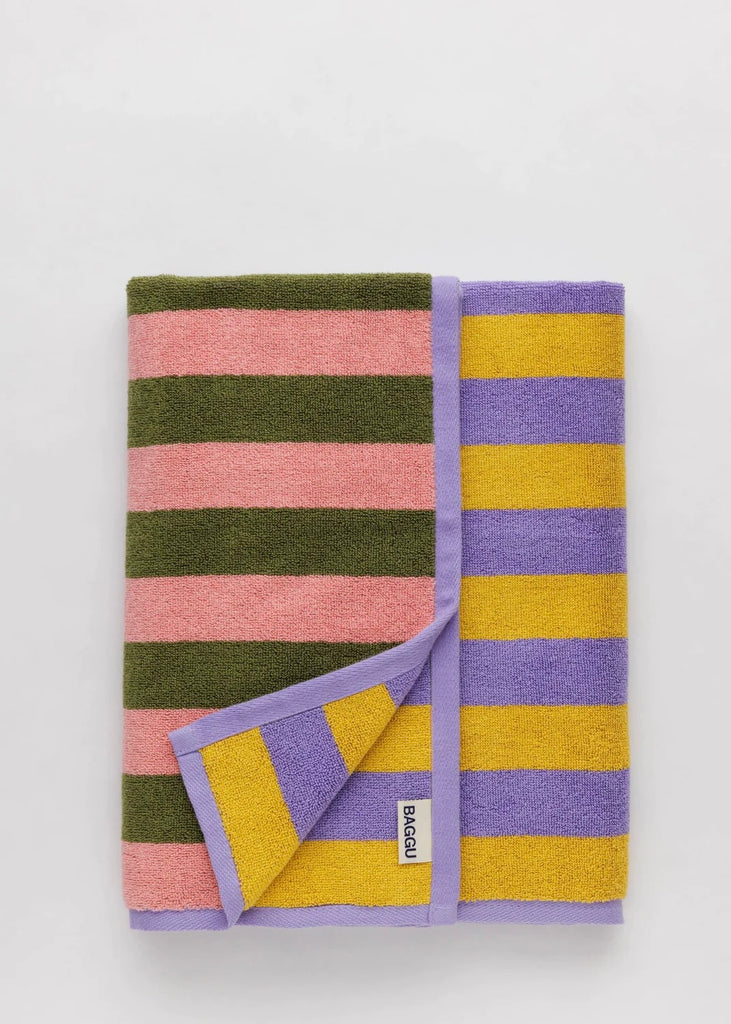 Towel - Sunset Quilt Stripe